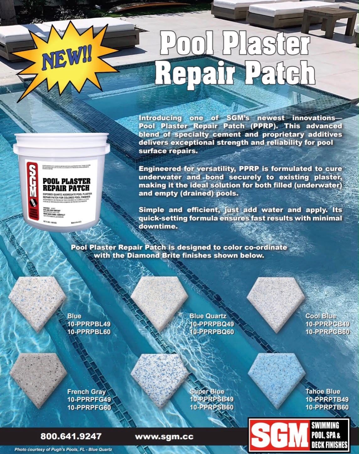 Diamond brite kit repair (parches) - 4 kg - imagen 2