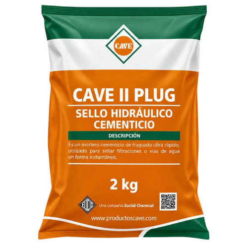 Impermeabilizante cave ii plug 2 kg