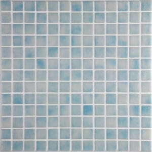 Mosaico Ez. Celeste Claro - Palmeta 30,5x50,5 cm. (Valor m² IVA INCL)