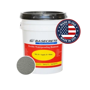 BASECRETE USA - GRIS. KIT IMPERMEABLE. REND. 7-14m²