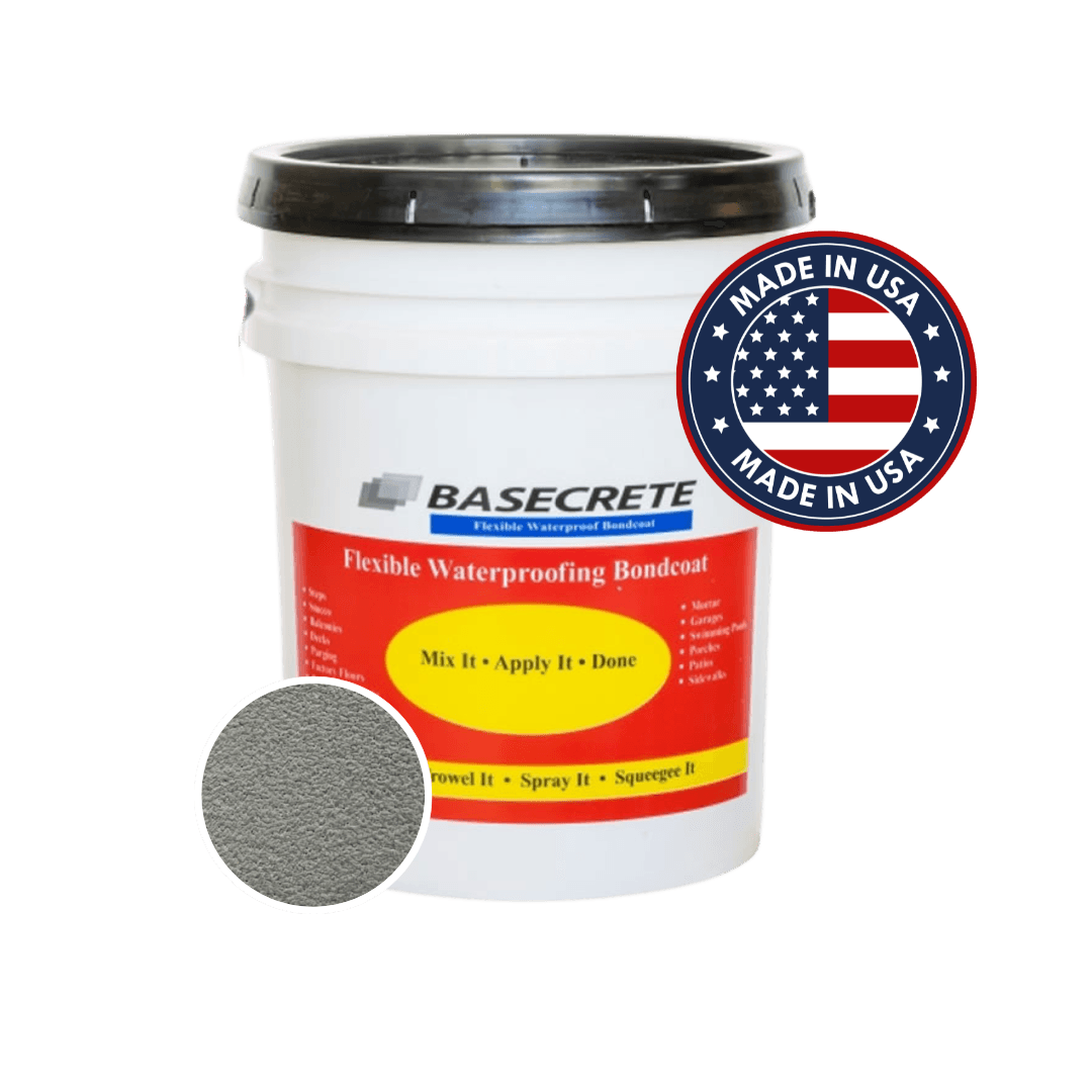 Basecrete usa - gris. Kit impermeable. Rend. 7m²