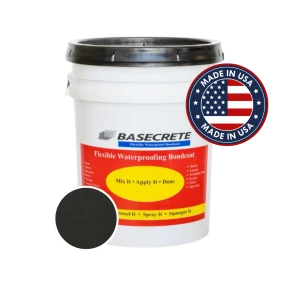 BASECRETE USA - NEGRO. KIT IMPERMEABLE. REND. 7-14m²