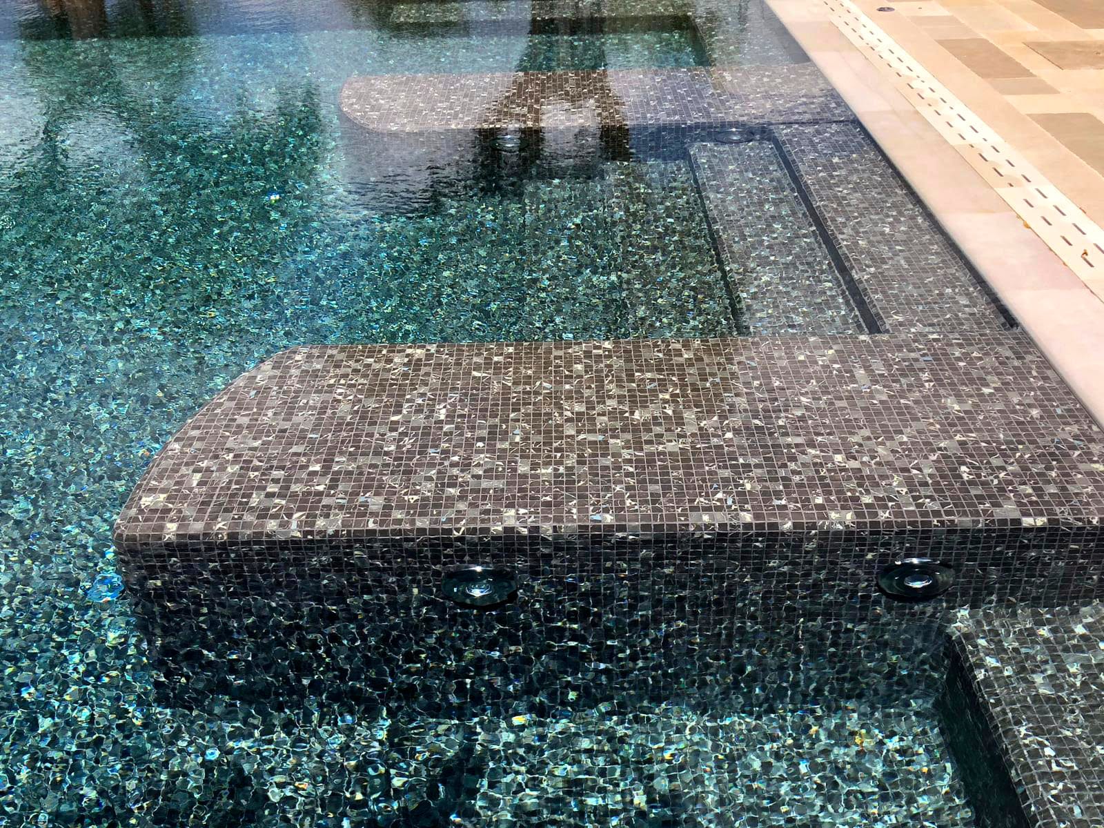 Mosaico ez. Black marble - med. 30,5x50,5 cm. (valor m² iva incl) - imagen 3