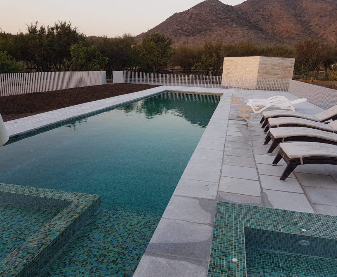 Mosaico lusso tornasol verde - palmeta 32,7x32,7 cm (valor m2) - imagen 2