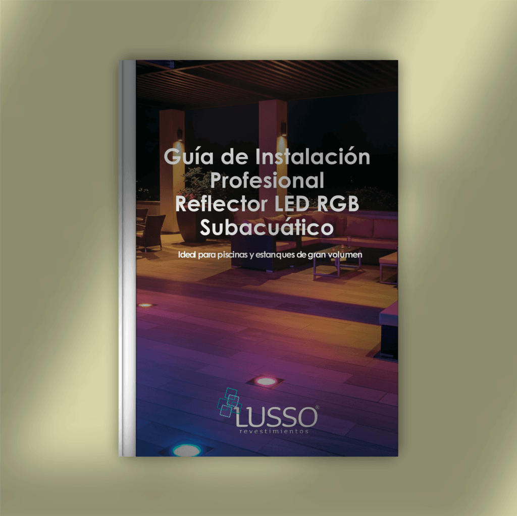 Guía de instalación profesional reflector led rgb subacuático