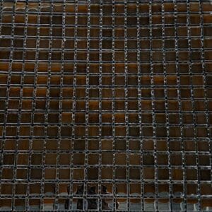 Mosaico Negro Espejo (15mm)