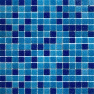 Mosaico Lusso Mix Celeste Papel - 32,7x32,7 cm (Valor m² IVA INCL)