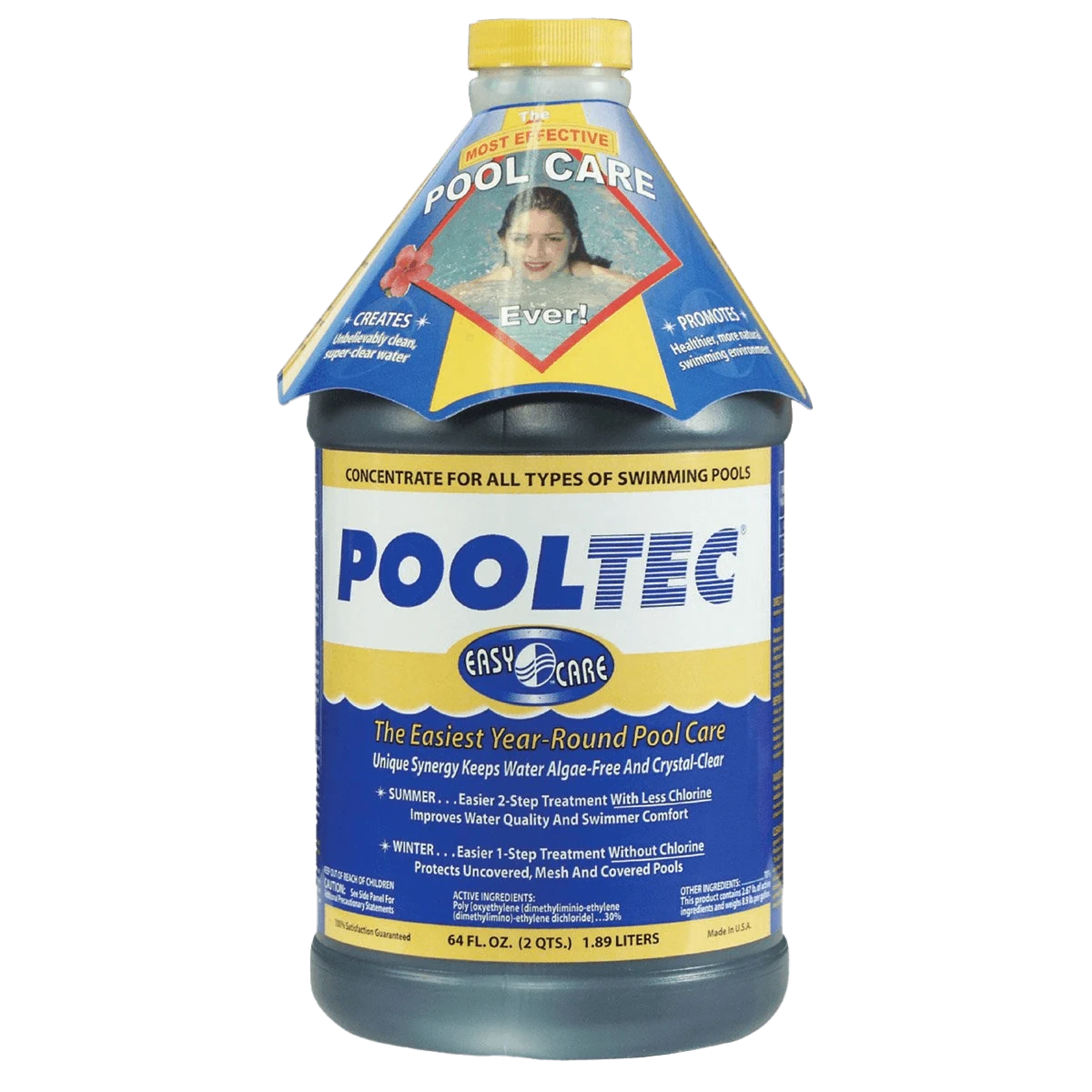 Pooltec tratamiento de agua 1,9 litros.