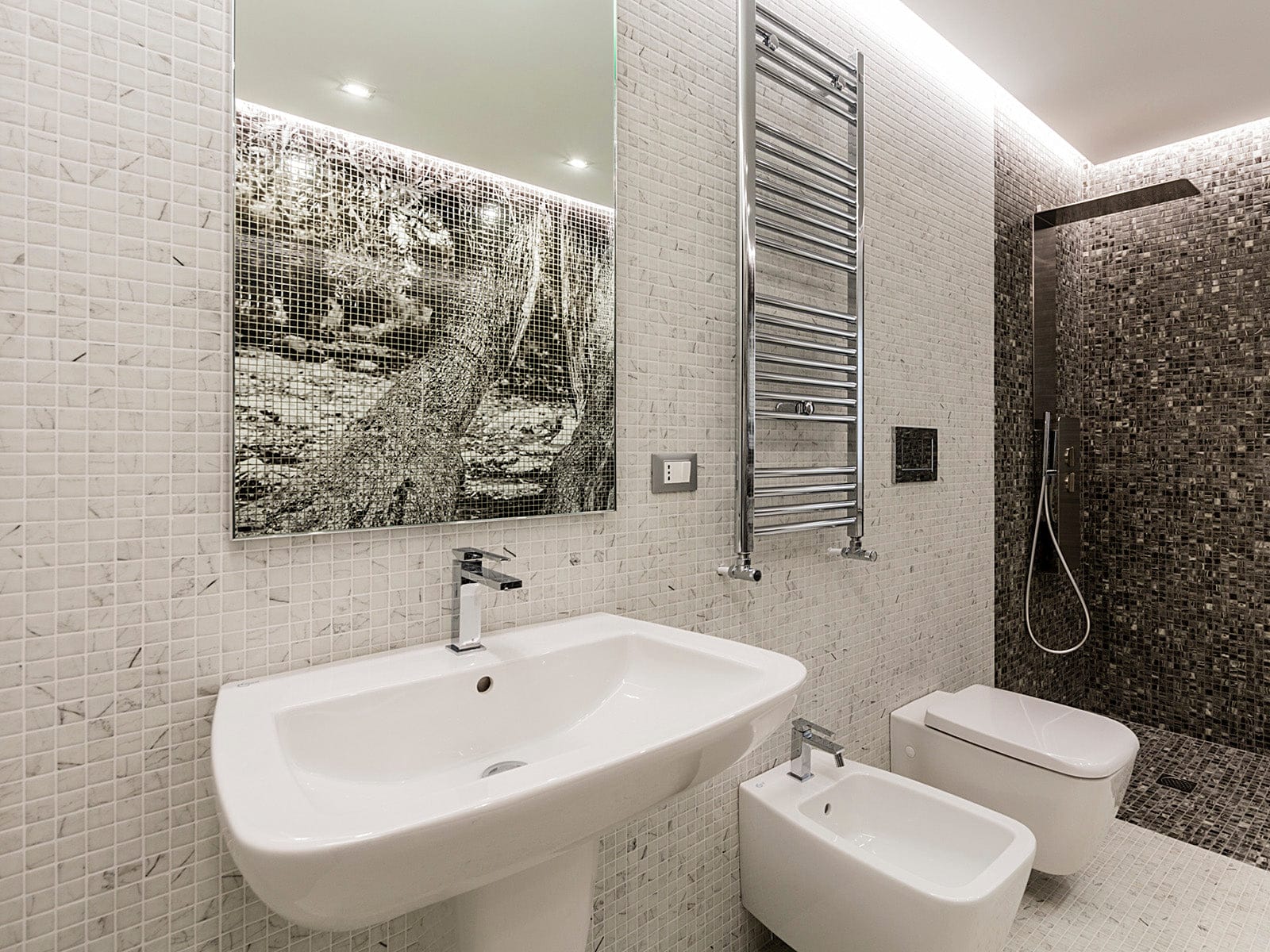 Mosaico ezarri carrara. Medida 30,5x50,5 cm. (valor m² iva incl) - imagen 4