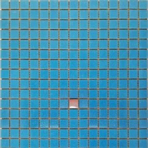 Mosaico Lusso Celeste Claro Papel-  32,7x32,7 cm (Valor m² IVA INCL)