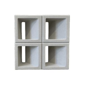 Deco Bloque Mirror Blanco 20x20x10 cm. OFERTA!