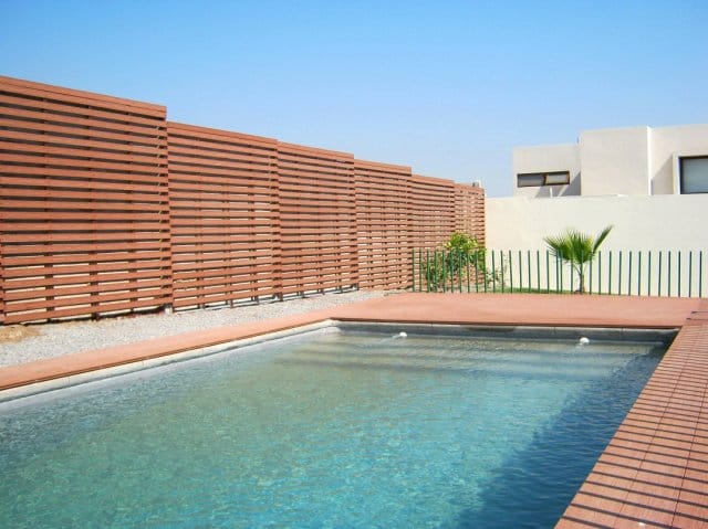 Cortavista wpc color caoba - 220x6,3x1,2cm (iva incl) - imagen 3