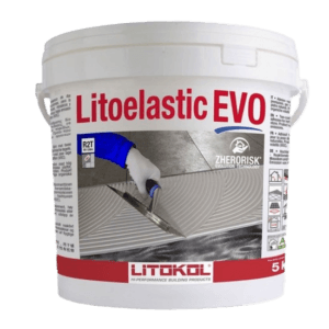Adh. Fibra Vidrio Litoelastic 5-10 Kg. / Litokol