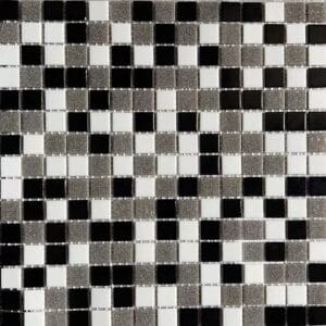 Mosaico Negro-Gris-Blanco - 32,7x32,7 cm (Valor m² IVA INCL)