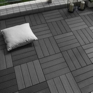 Deck Modular Negro - 30x30x2,5 cm. (Valor m2. IVA Incl)