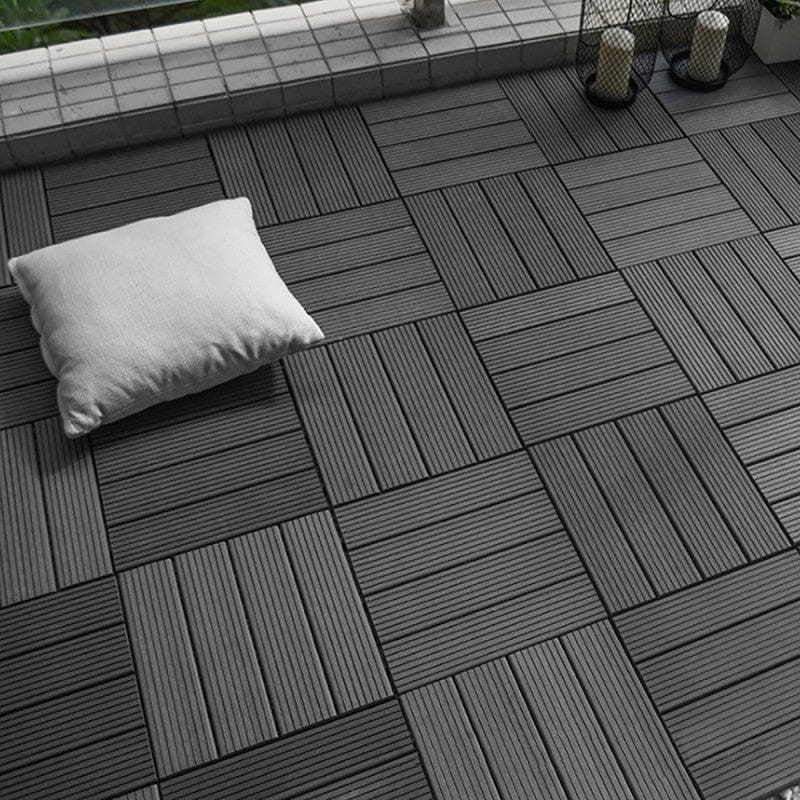 Deck modular negro - 30x30x2,5 cm. (valor m2. Iva incl)