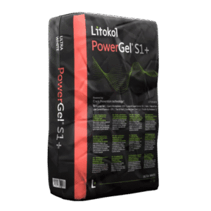 Adh. Mosaico Power Gel S1+, Bianco 20Kg C2+TE / Litokol Italy
