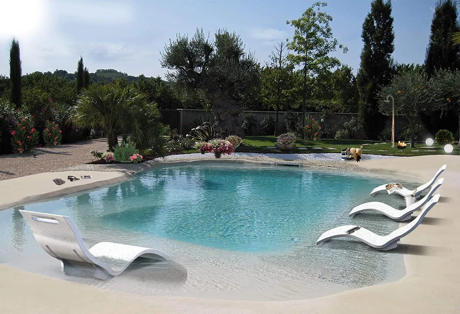 Chaise longue serendipity s010 white. Precio iva incl. - imagen 4