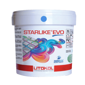 Frague Epoxico Starlike Blue Avio, 5Kg. Litokol Italy.
