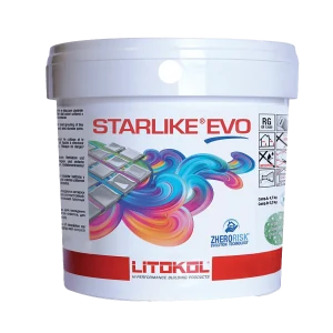 Frague Epoxico Starlike Bianco, 5Kg. Litokol Italy.
