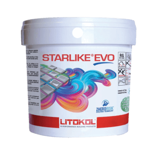 Frague Epoxico Starlike Bianco, 5Kg. Litokol Italy.