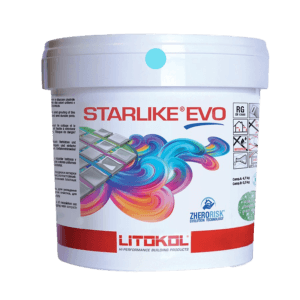 Frague Epoxico Starlike Azzurro, 5Kg. Litokol Italy.